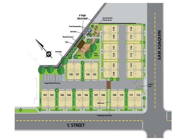 1702 L St, Fresno, CA à vendre - Photo de l’immeuble – Image 3 sur 7