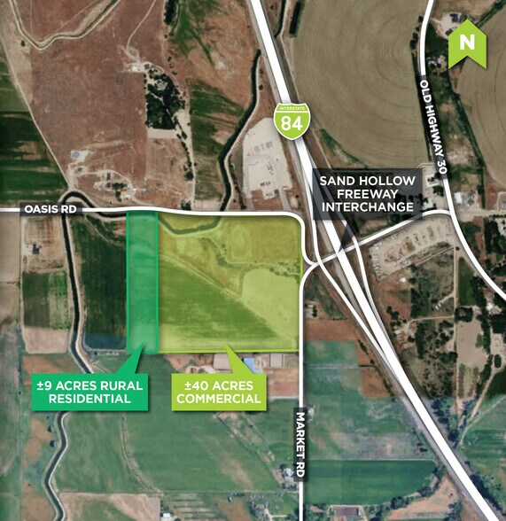 415 Market Rd, Caldwell, ID à vendre - Aérien – Image 2 sur 4