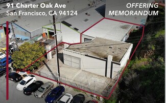 Plus de détails pour 91 Charter Oak Ave, San Francisco, CA - Industriel/Logistique à vendre
