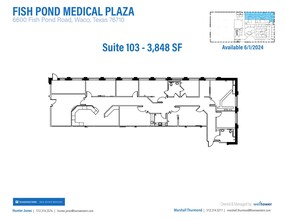 6600 Fish Pond Rd, Waco, TX à louer Plan d’étage– Image 1 sur 1