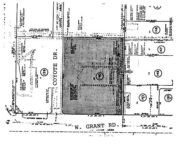 1802 W Grant Rd, Tucson, AZ à louer - Plan cadastral – Image 2 sur 4