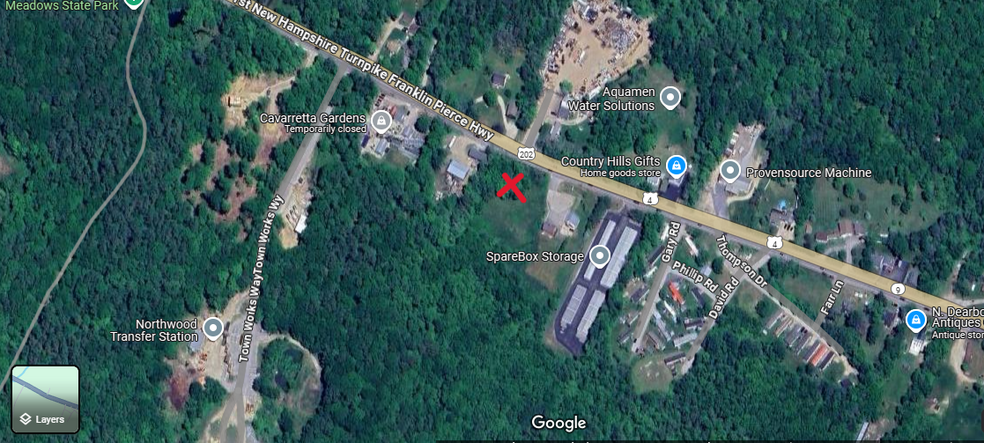 699 1st NH Tpke, Northwood, NH à vendre - Aérien – Image 2 sur 2