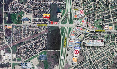 NWQ TX-360 & SUBLETT Rd, Arlington, TX - VUE AÉRIENNE vue de carte - Image1