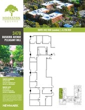 3478 Buskirk Ave, Pleasant Hill, CA à louer Plan d’étage– Image 2 sur 2