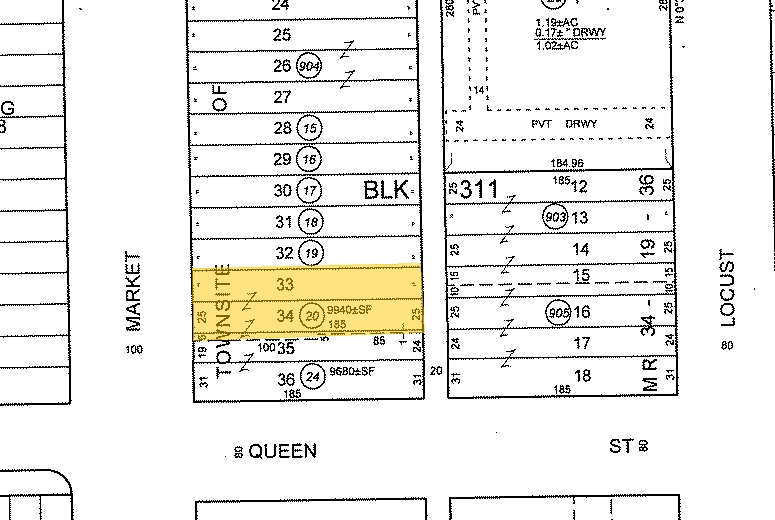 118-122 N Market St, Inglewood, CA à louer - Plan cadastral – Image 2 sur 2