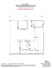 1648 Tully Rd, San Jose, CA à louer Plan d’étage– Image 2 sur 2