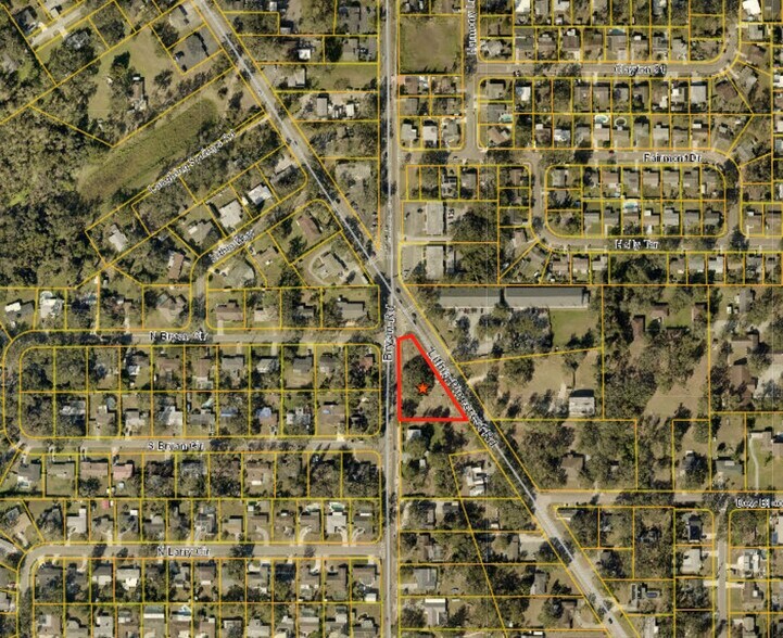 440 Lithia Pinecrest Rd, Brandon, FL à vendre - Aérien – Image 2 sur 2