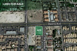 Plus de détails pour East Owens Ave & Henry Drive, Las Vegas, NV - Terrain à vendre