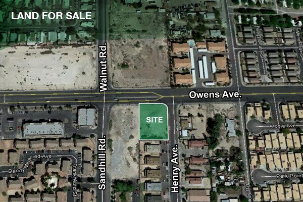 East Owens Ave & Henry Drive, Las Vegas, NV à vendre Photo principale– Image 1 sur 4
