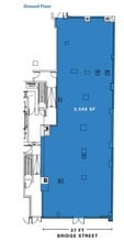 388 Bridge St, Brooklyn, NY à louer Plan d’étage– Image 1 sur 1
