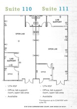 6185 Cornerstone Ct E, San Diego, CA à louer Plan d’étage– Image 1 sur 1