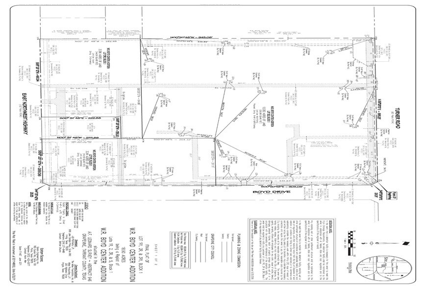 751 E Northwest Hwy, Grapevine, TX à vendre - Plan cadastral – Image 2 sur 2