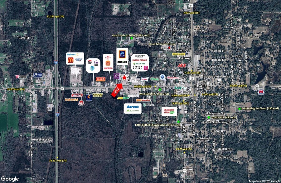 804 W Oak St, Amite, LA à louer - Photo de l’immeuble – Image 3 sur 3