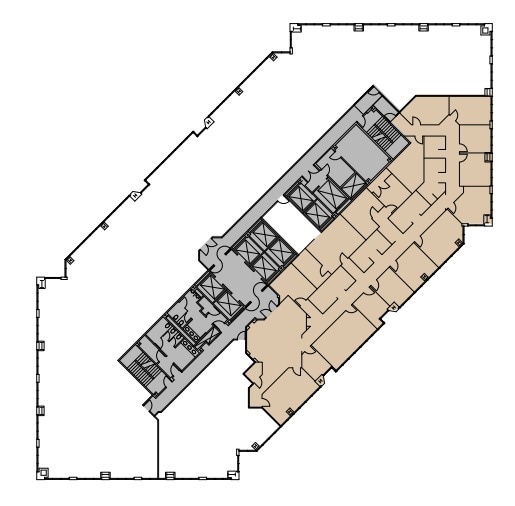 501 W Broadway, San Diego, CA à louer Plan d’étage– Image 1 sur 1