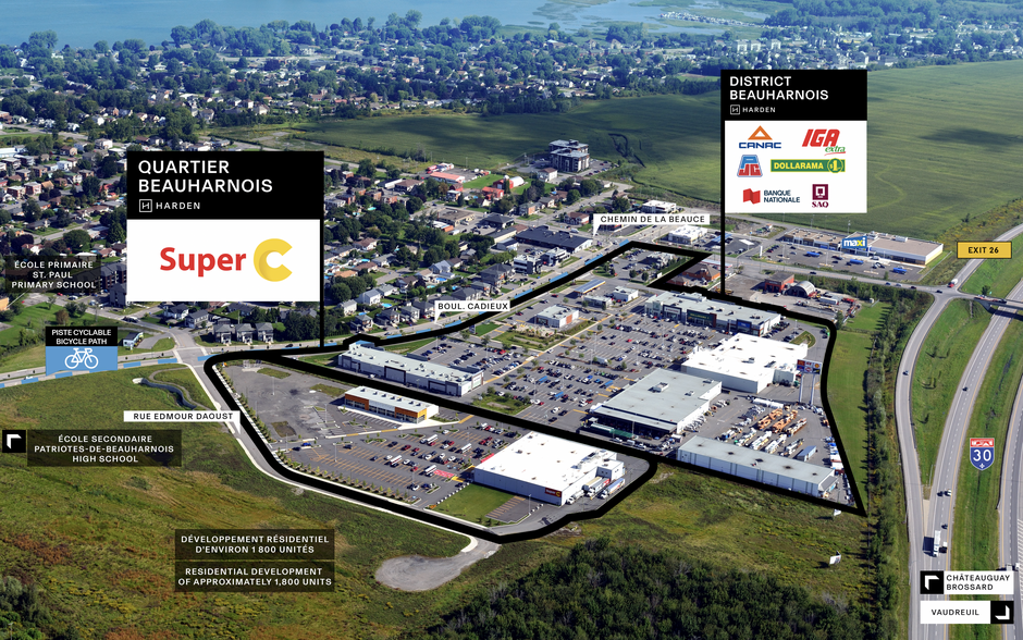 300-420 Rue Edmour-Daoust, Beauharnois, QC à louer - Photo de l’immeuble – Image 3 sur 4
