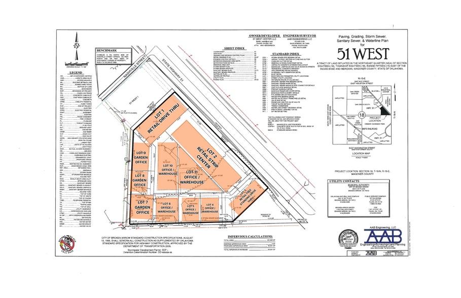 3611 E Nashville St, Broken Arrow, OK à vendre - Plan cadastral – Image 1 sur 5