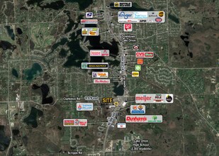 1150-1166 S Lapeer Rd, Lake Orion, MI - VUE AÉRIENNE  vue de carte