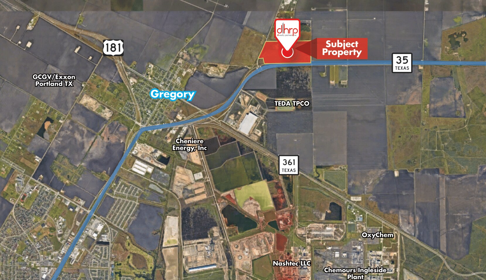Hwy 35 & FM 136, Gregory, TX à vendre Photo de l’immeuble– Image 1 sur 8