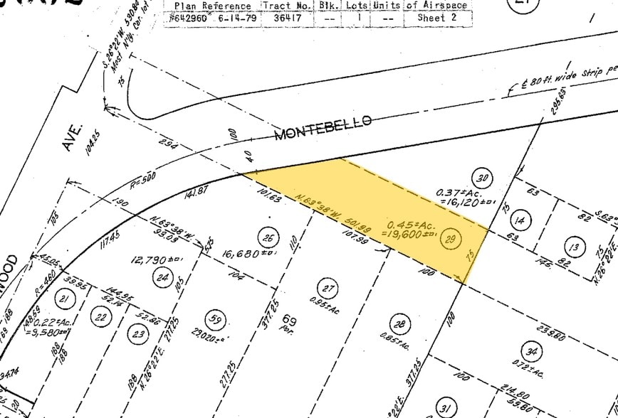 530 Montebello Way, Montebello, CA à vendre - Plan cadastral – Image 2 sur 7