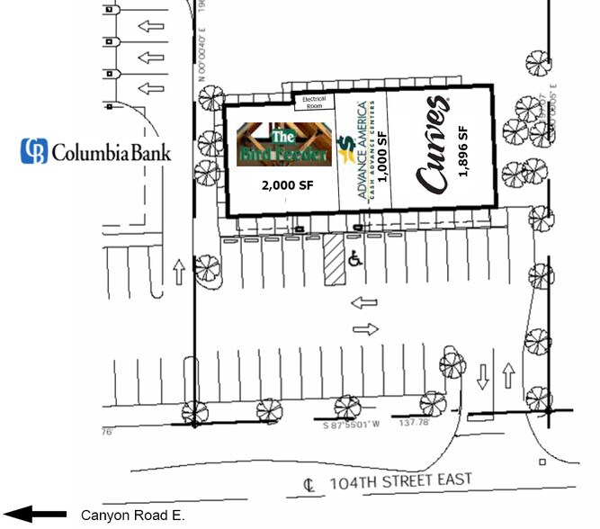 5401 104th St E, Puyallup, WA à louer - Plan de site – Image 2 sur 13