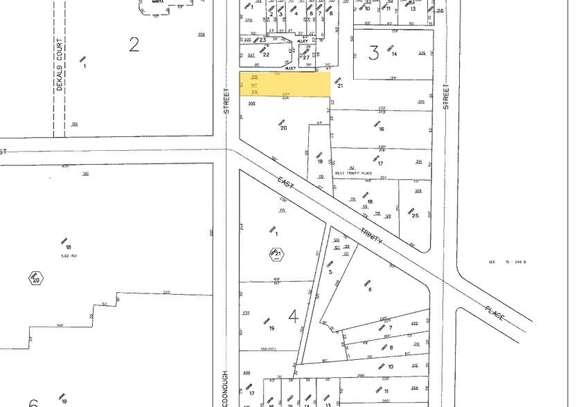 515 N McDonough St, Decatur, GA à louer - Plan cadastral – Image 3 sur 3