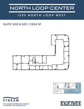 1235 North Loop W, Houston, TX à louer Plan d’étage– Image 1 sur 1