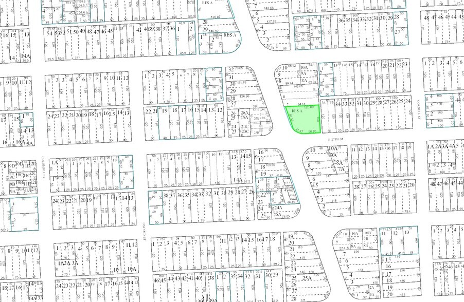 6706 N Main St, Houston, TX à vendre - Plan cadastral – Image 1 sur 5