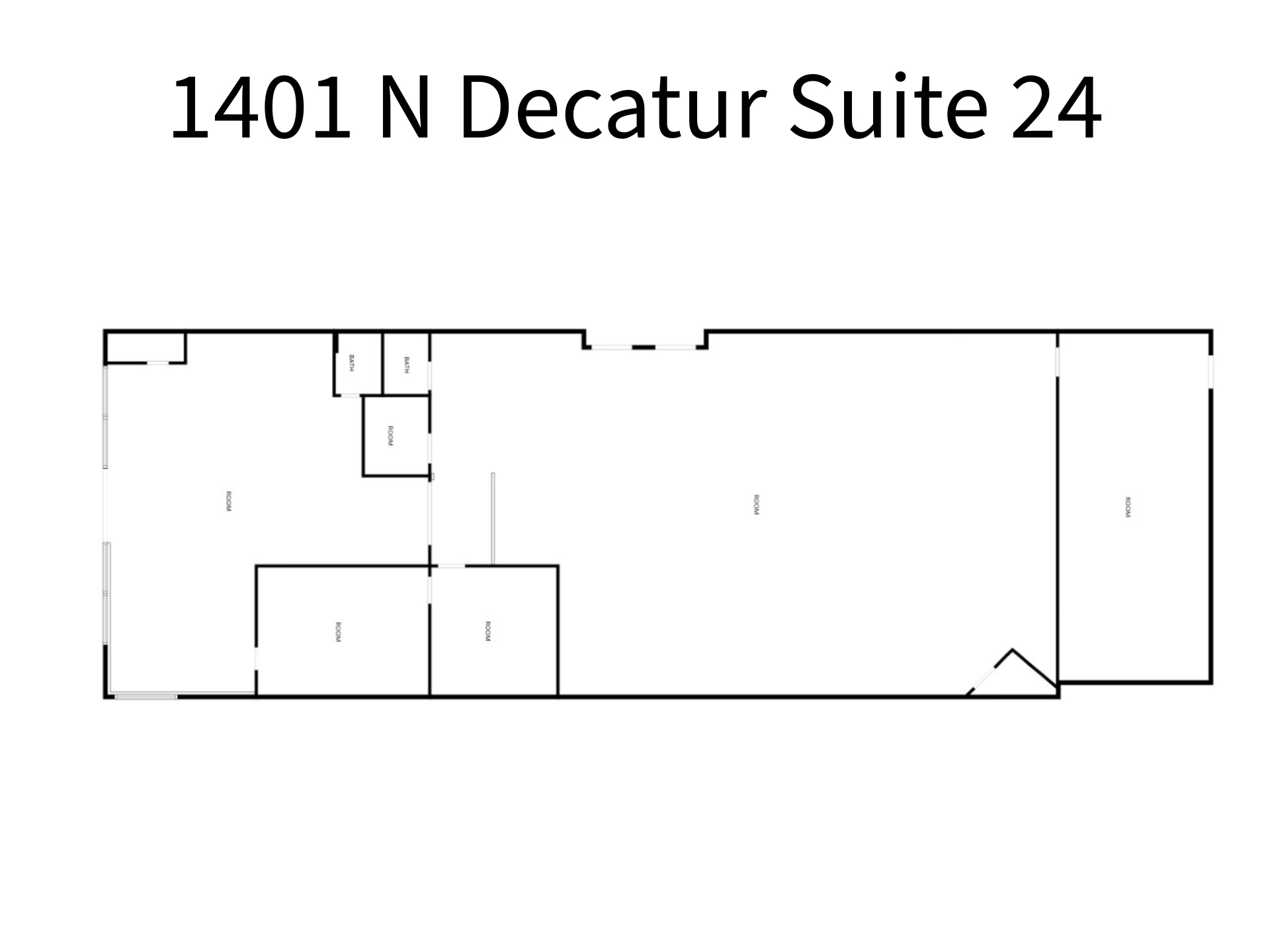 1401 N Decatur Blvd, Las Vegas, NV à louer Plan d’étage– Image 1 sur 1