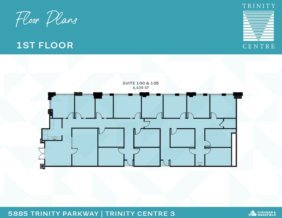 5870 Trinity Pky, Centreville, VA à louer Plan d’étage– Image 1 sur 1