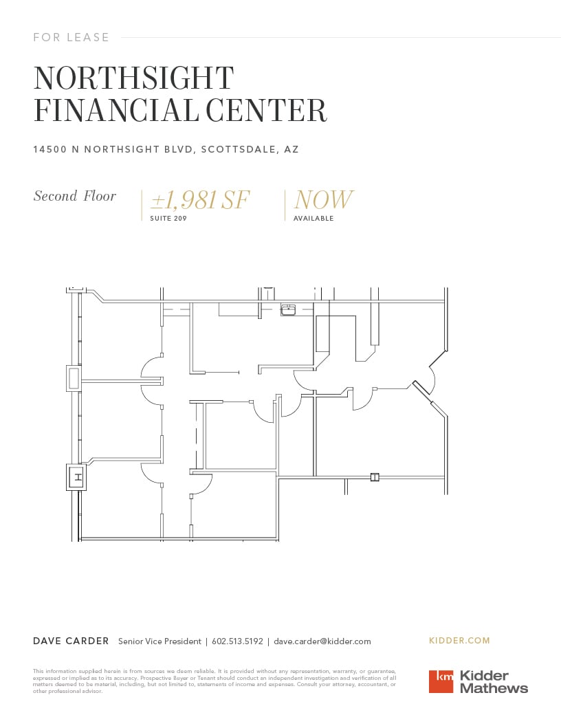 14500 N Northsight Blvd, Scottsdale, AZ à louer Plan d’étage– Image 1 sur 1