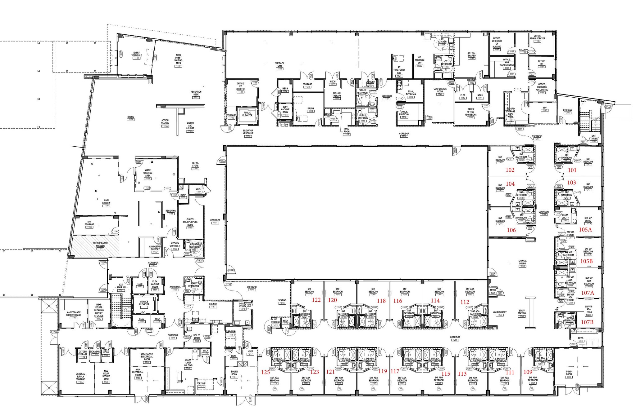 8130 Meadow Rd, Dallas, TX à louer Plan d’étage– Image 1 sur 1