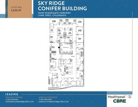 10535 Park Meadows Blvd, Lone Tree, CO à louer Plan d’étage– Image 1 sur 1