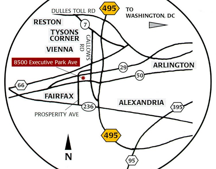 8500 Executive Park Ave, Merrifield, VA à louer - Photo de l’immeuble – Image 3 sur 7