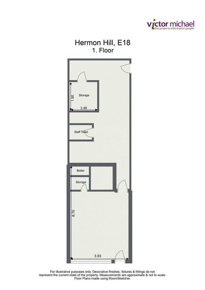 Hermon Hl, Londres à louer - Plan d’étage – Image 3 sur 10