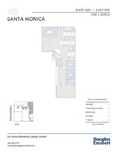 429 Santa Monica Blvd, Santa Monica, CA à louer Plan d’étage– Image 1 sur 1