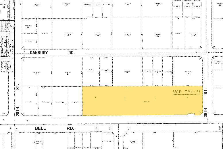 2848-2948 E Bell Rd, Phoenix, AZ à louer - Plan cadastral – Image 3 sur 9