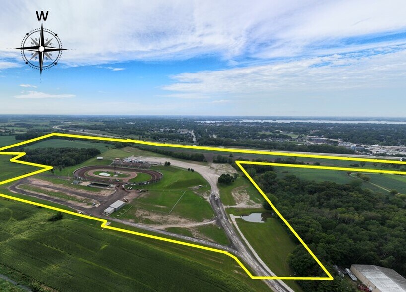 N7086 Raceway Rd, Beaver Dam, WI à vendre - Aérien – Image 3 sur 4