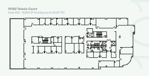 10188 Telesis Ct, San Diego, CA à louer Plan d’étage– Image 1 sur 1