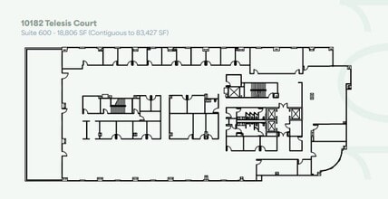 10188 Telesis Ct, San Diego, CA à louer Plan d’étage– Image 1 sur 1