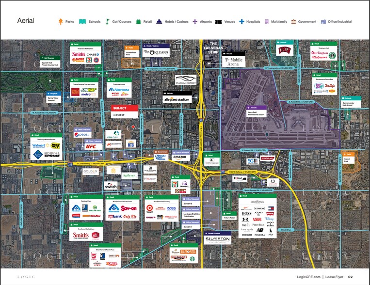 5178 W Patrick Ln, Las Vegas, NV à louer - Photo de l’immeuble – Image 3 sur 14