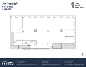 1 E Wacker Dr, Chicago, IL à louer Plan d’étage– Image 1 sur 1