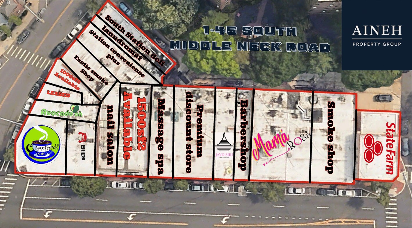 1-41 S Middle Neck Rd, Great Neck, NY à louer Photo de l’immeuble– Image 1 sur 6