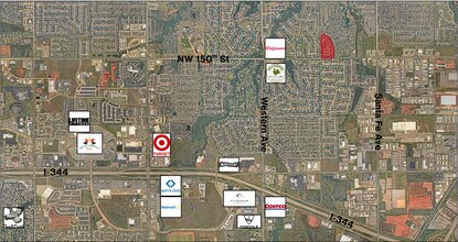 15100 Traditions Blvd, Edmond, OK - Vue aérienne vue de carte