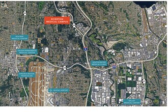 13030 Military Rd S, Tukwila, WA - Vue aérienne vue de carte