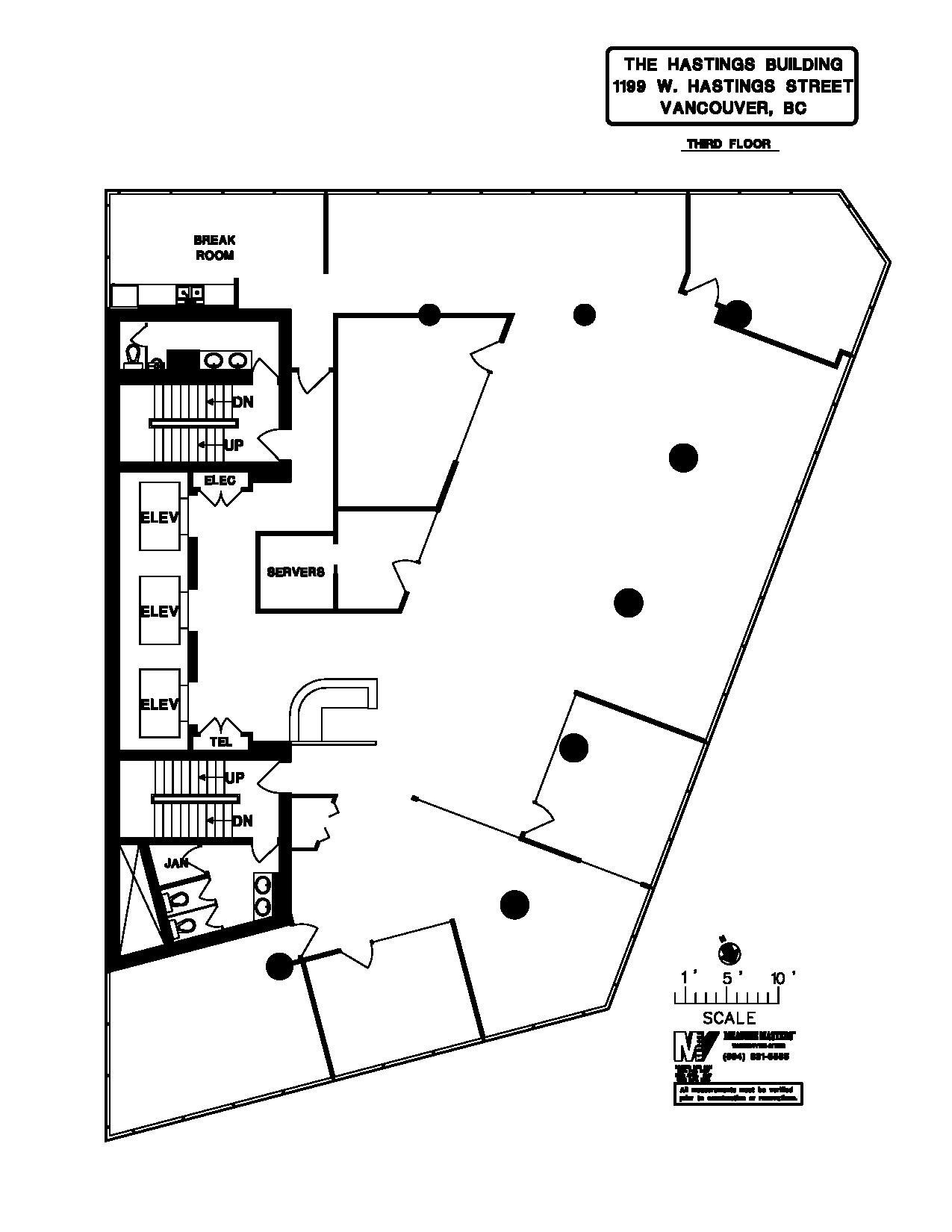 1199 W Hastings St, Vancouver, BC à louer Photo intérieure– Image 1 sur 1