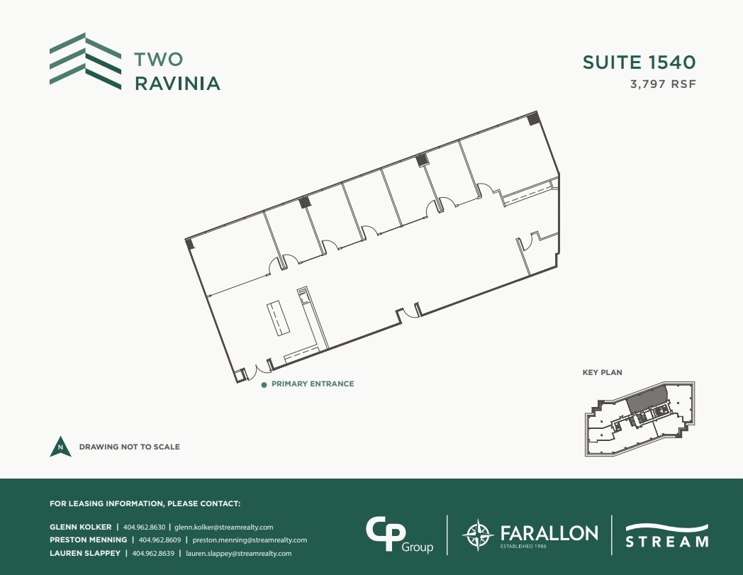 1 Ravinia Dr, Atlanta, GA à louer Plan d’étage– Image 1 sur 1