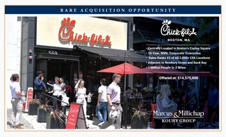 Plus de détails pour 569 Boylston St, Boston, MA - Local commercial à vendre