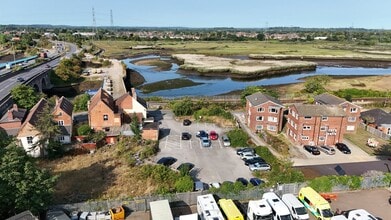 61 Test Lane, Southampton, HAM - Vue aérienne  vue de carte