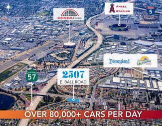 Plus de détails pour 2507 E Ball Rd, Anaheim, CA - Local commercial à vendre