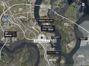 2532 Spruill Ave, North Charleston, SC - VUE AÉRIENNE  vue de carte
